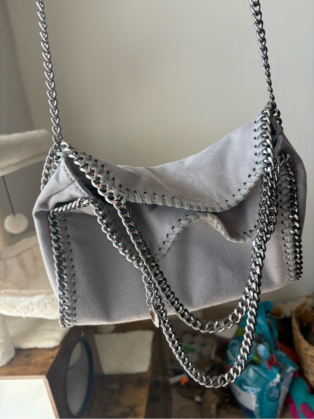 Stella McCartney Falabella Small Fold-Over Chain Tote - Authentic, flawless - Picture 4 of 11